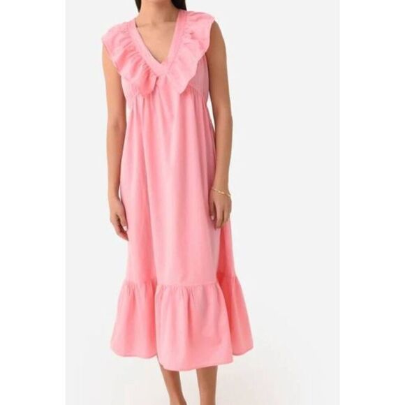NWT STARK X Women's Scarlett Dress in Geranium sz Medium - Picture 1 of 5